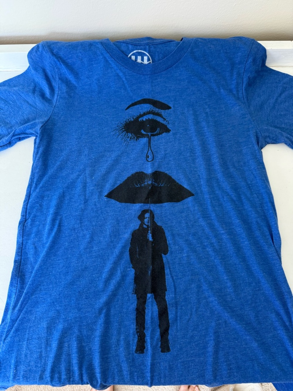 Jack White Blue Graphic T-Shirt